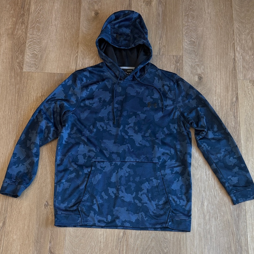 Under Armour Blue Camo Hoodie